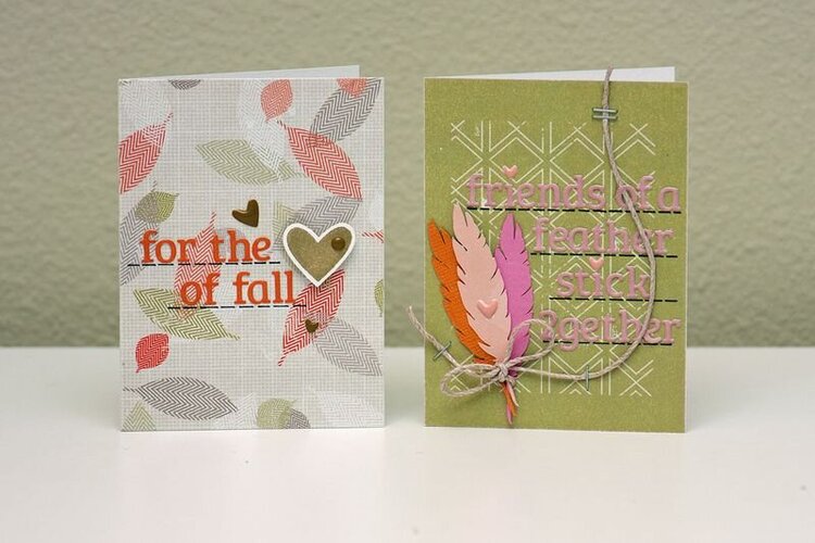 Urban Autumn Cards by Lily Bee DT Member Summer Fullerton