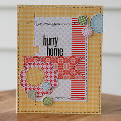 Hurry Home by Lisa Day featuring Handmade by Lily Bee