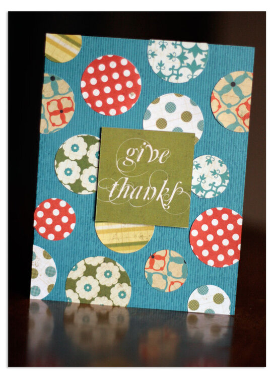 Give Thanks by Lisa Dickinson