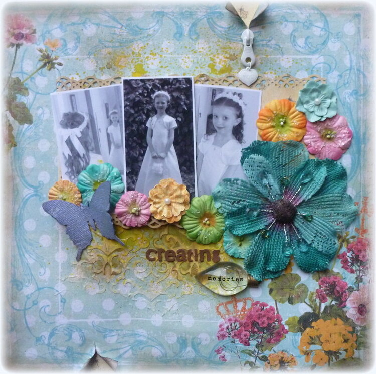 Creating Memories **Prima BAP**Scraps of Elegance**