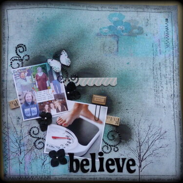 Believe **Paper Mixing Bowl**