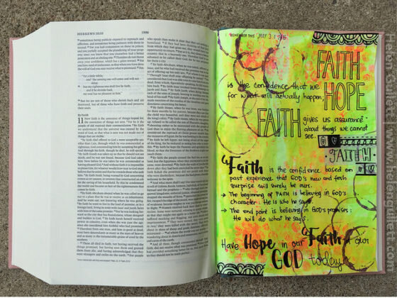 Faith Bible Journaling