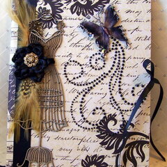 Dress Form & Butterfly Journal
