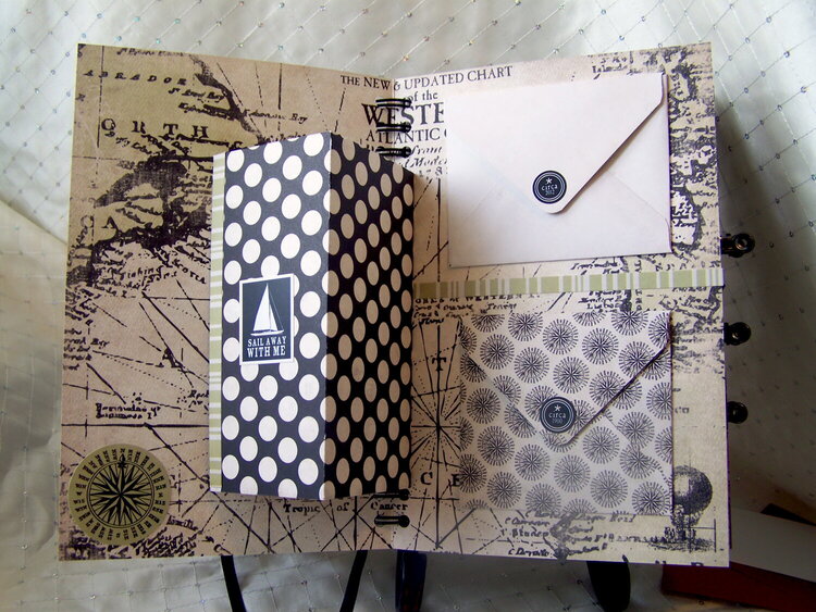 Carta Bella &quot;Well Traveled&quot; Vintage Travel Journal