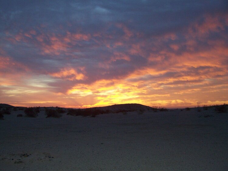 Desert Sunrise!