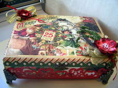 Merry Christmas Jewel & Music Box