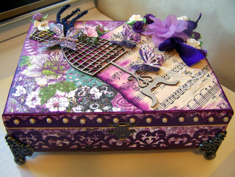 Dress Form Jewelry Music Box