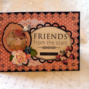 Friends from the start card