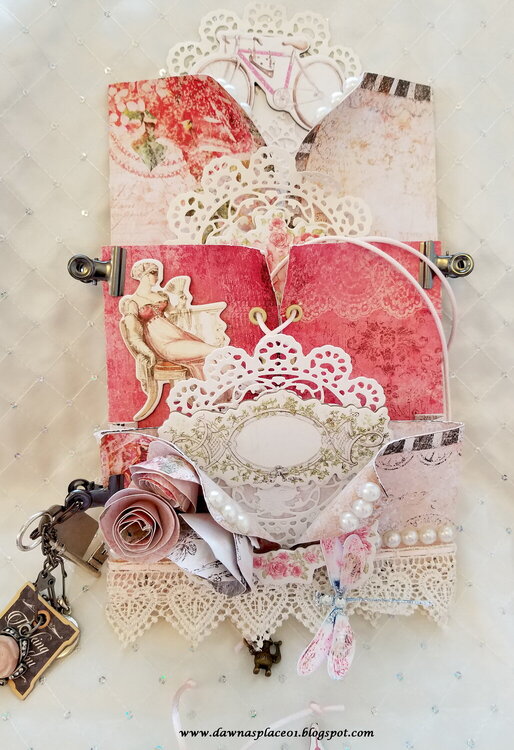 Loaded Envelope &quot;Shabby Valentine&quot;