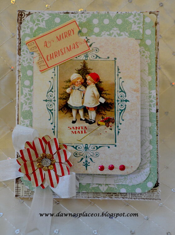 Sweet Peppermint ATC Christmas Cards