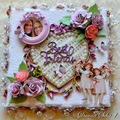 June Reneabouquets Altered Frame Challenge