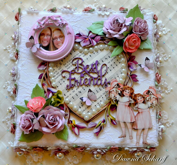 June Reneabouquets Altered Frame Challenge