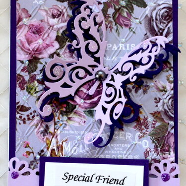 Special Friend Butterfly Card