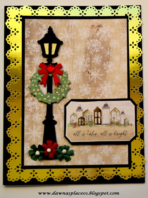 All is Calm and Bright Christmas Card
