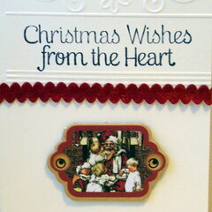 Christmas Wishes From the heart Card