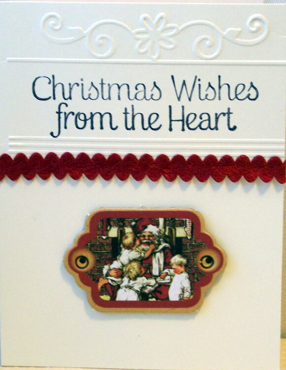 Christmas Wishes From the heart Card