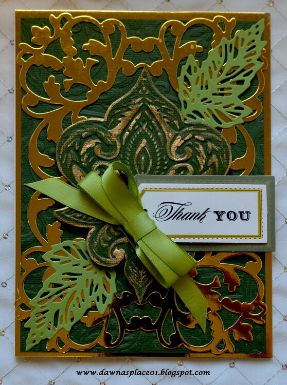 Bohemian Thank You Card