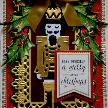 Nutcracker Christmas Card