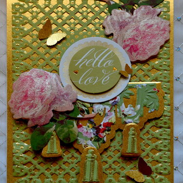 Hello Love Tassel Card