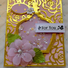 For You Perfume Shaker Card