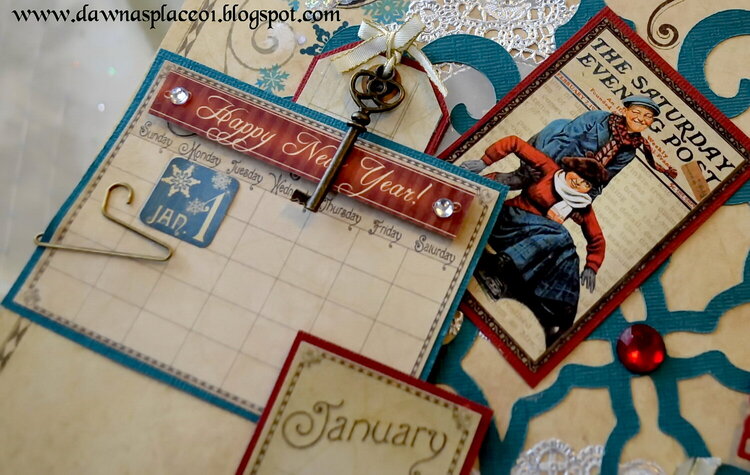 Place in Time Calendar - January Page