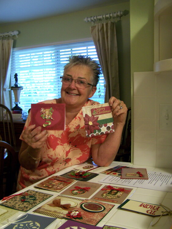 Dawna&#039;s 1st Card Making Party!