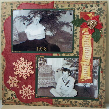 Christmas Traditions Circa 1958