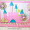 Princess Castle Card - Easel Style