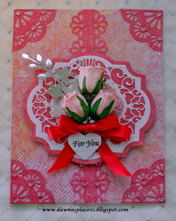 Rose Bud For You Card