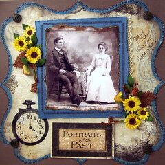 Portraits of the Past John and Nora Fairchild Circa 1900's