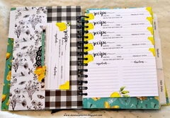 Simple Stories Lemon Twist Recipe Book