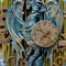 Embrace Imperfection Dragon Mixed Media Wall Hanging