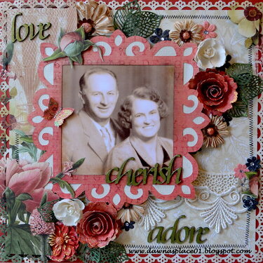Love, Cherish and Adore - Grandpa and Gradma Jones