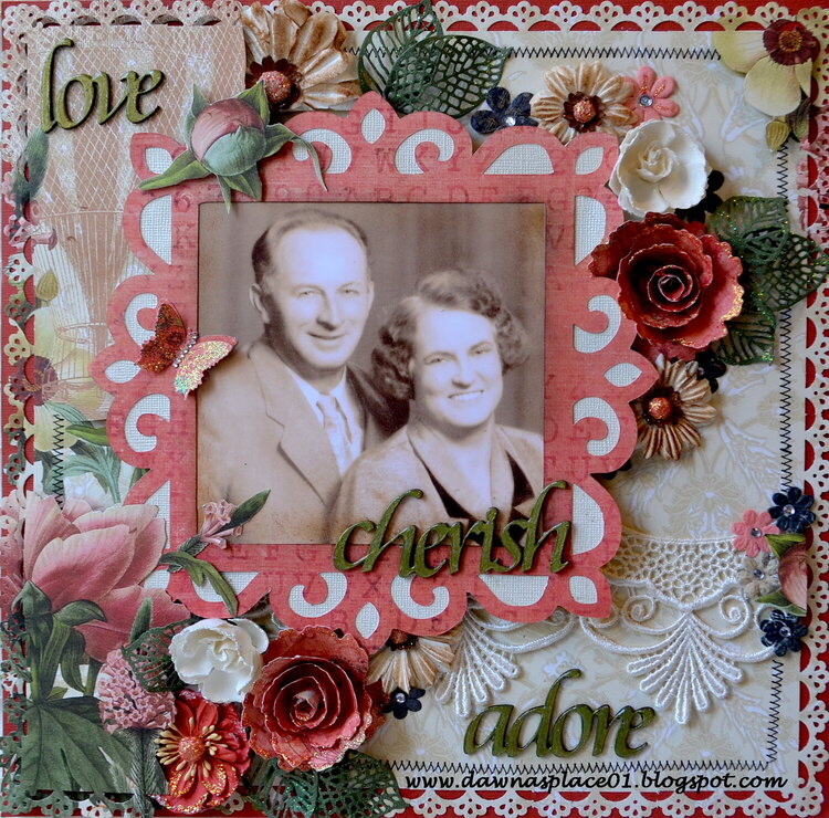 Love, Cherish and Adore - Grandpa and Gradma Jones