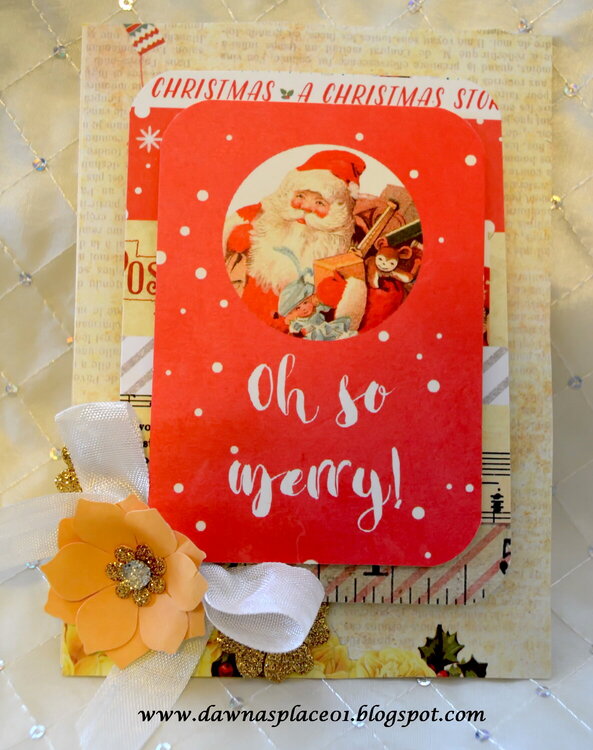 Sweet Peppermint ATC Christmas Cards