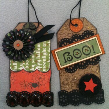 Halloween tags