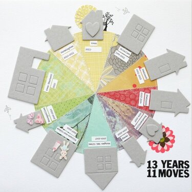 13 years 11 moves