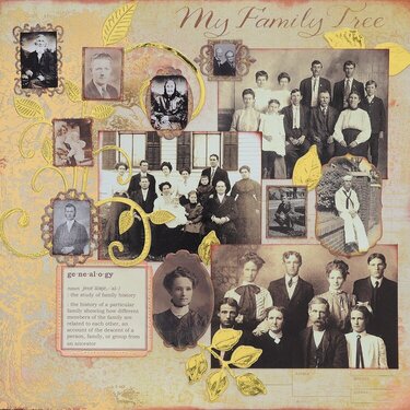 Family Tree Notebook - Front