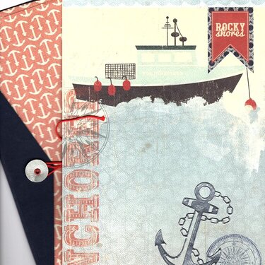 Anchored Father's Day Card (Front) & Envelope