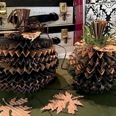 Autumn Table Decor Pumpkins