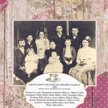 Ben Miles Family 1905