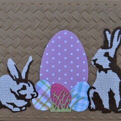 Layered Bunny Easter Cards