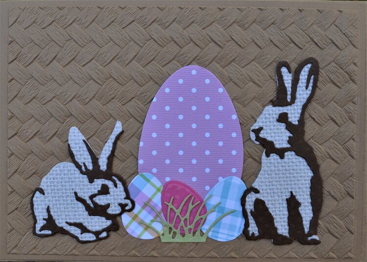 Layered Bunny Easter Cards