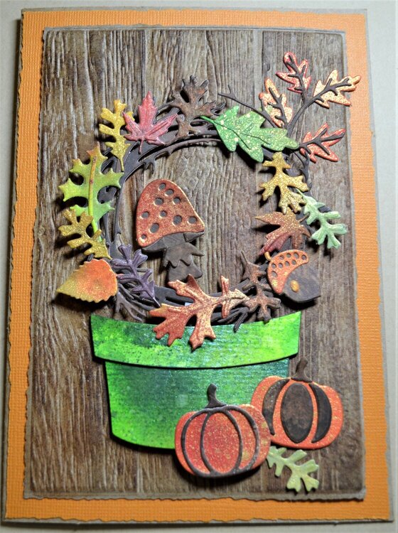 Fall Oak Leaf Wreath