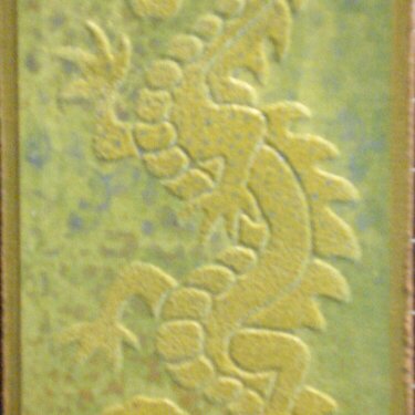 Close Up of Dragon Tag