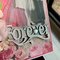 Wedding Card Forever Chipboard Closeup