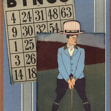 Golf Birthday Card (Front)
