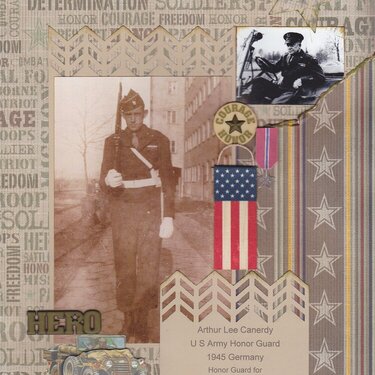 WW2 U S Army Honor Guard