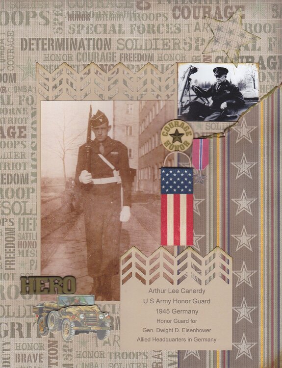 WW2 U S Army Honor Guard