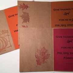 Thanksgiving Cards inside